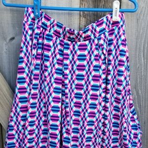 Madison pleated skirt